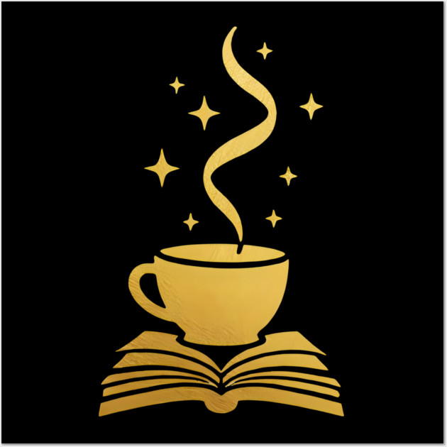 Latte and Literature Wall Art by SR8891