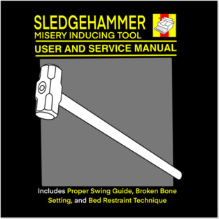 Sledge Hammer User Manual Posters and Art