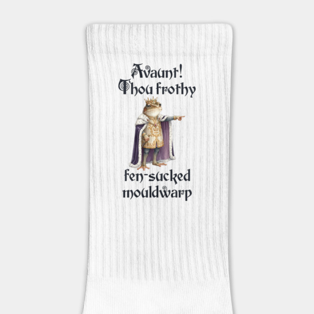 Frog or Toad King Using Faux Shakespearean Insults by Luxinda