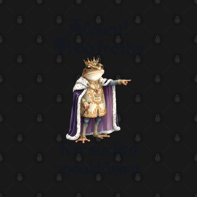 Frog or Toad King Using Faux Shakespearean Insults by Luxinda