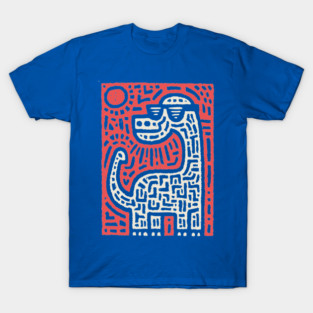 Cool Brontosaurus | Dinosaur with Sunglasses T-Shirt
