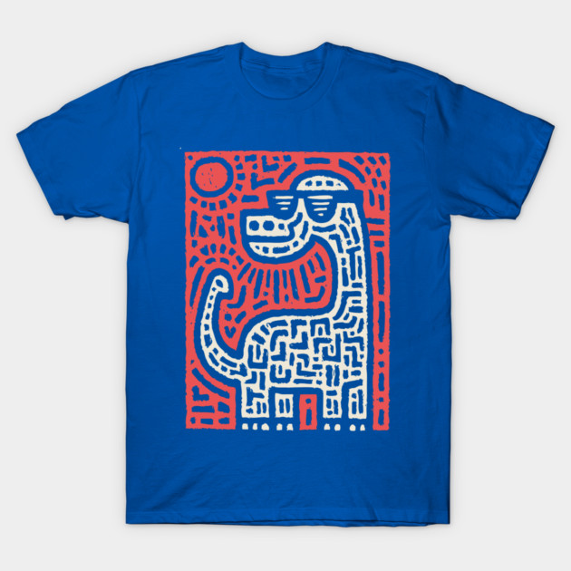 Cool Brontosaurus | Dinosaur with Sunglasses T-Shirt by TuncGK