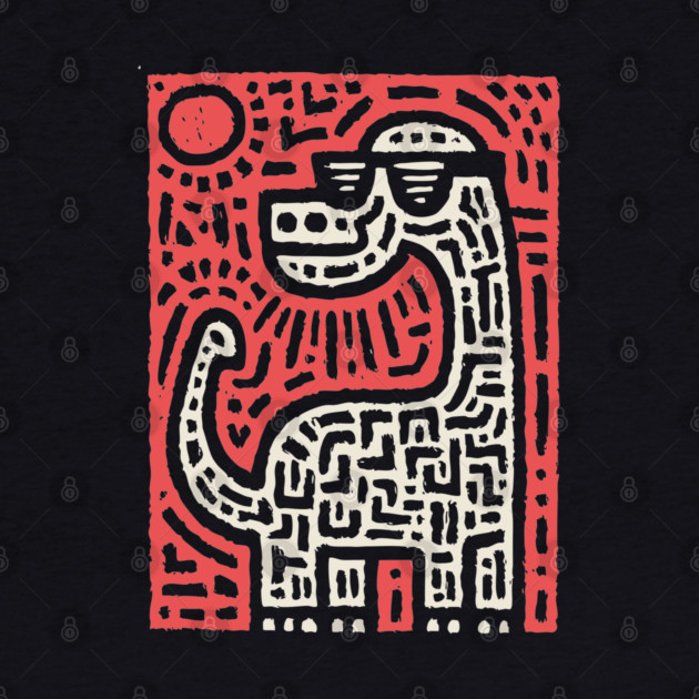 Cool Brontosaurus | Dinosaur with Sunglasses by TuncGK