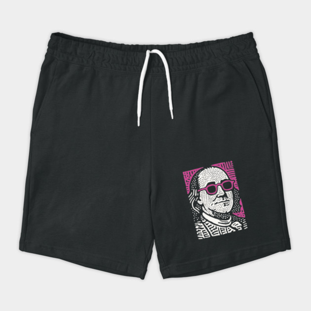 Pop Art Ben Franklin | Pink Founding Father Graphic by TuncGK
