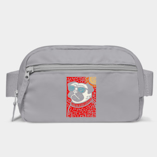 Psychedelic Pug | Trippy Pop Art Dog Bag