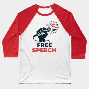 Free-Speech Baseball T-Shirt