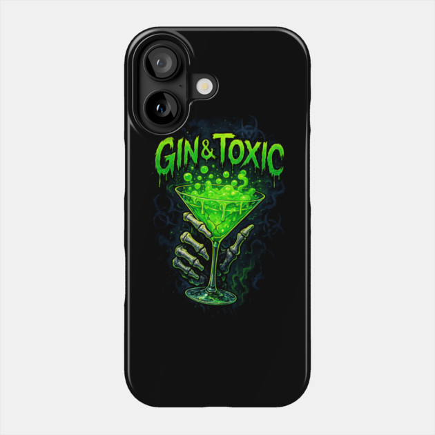 Gin & Tonic / Gin & Toxic Phone Case by Dr. Cork