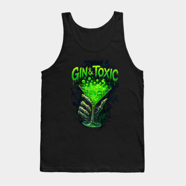 Gin & Tonic / Gin & Toxic Tank Top by Dr. Cork