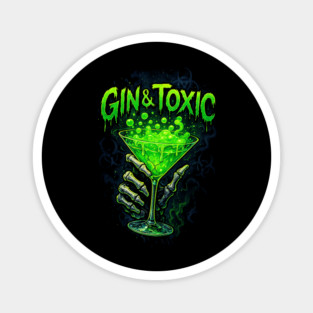Gin & Tonic / Gin & Toxic Magnet