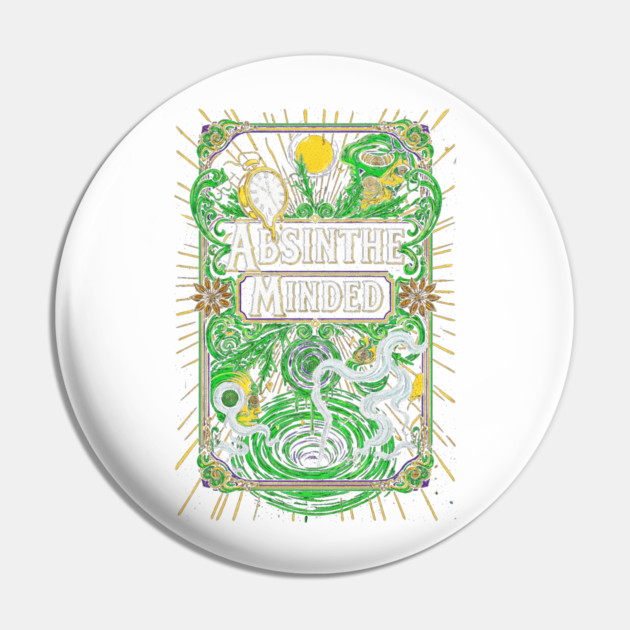 Absinthe Minded Pin by Dr. Cork