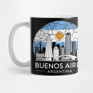 Buenos Aires City Argentina Flag Mug