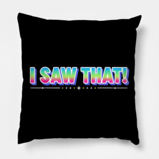 I NEVER SAID THAT meme Jesus Christ Pillow