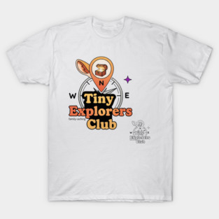 Tiny Explorers Club – Family Geocaching T-Shirt