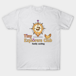Tiny Explorers Club – Family Caching T-Shirt