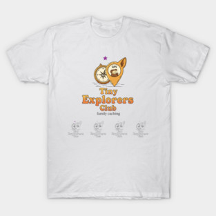 Tiny Explorers Club – Outdoor Treasure Hunt T-Shirt