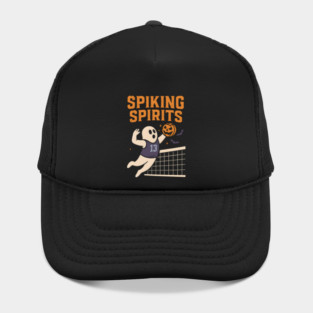 Spiking Spirits Volleyball Ghost Halloween Hat