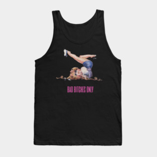 vintage miss piggy bad bitches only Tank Top