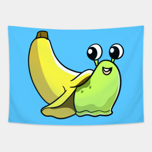 Banana Slug Tapestry