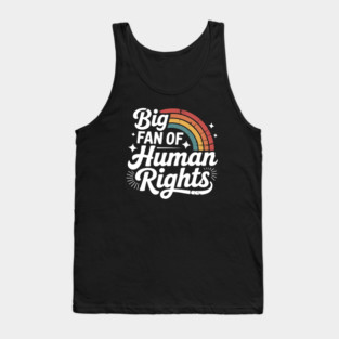 Big-Fan-Of-Human-Rights Tank Top