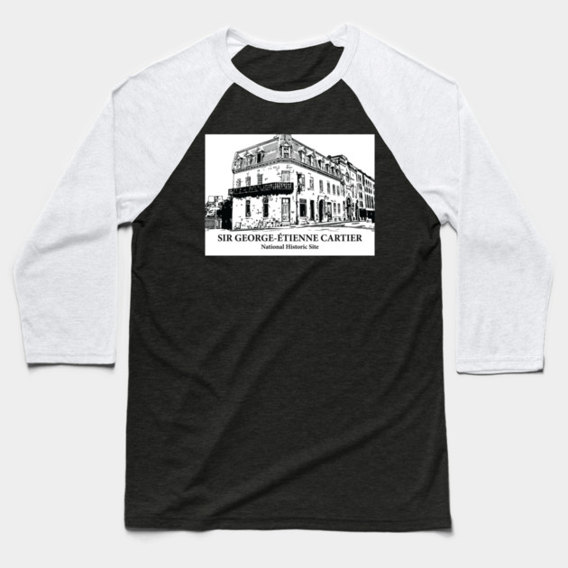 Sir George-Étienne Cartier National Historic Site - Montréal QC Baseball T-Shirt by Lakeric
