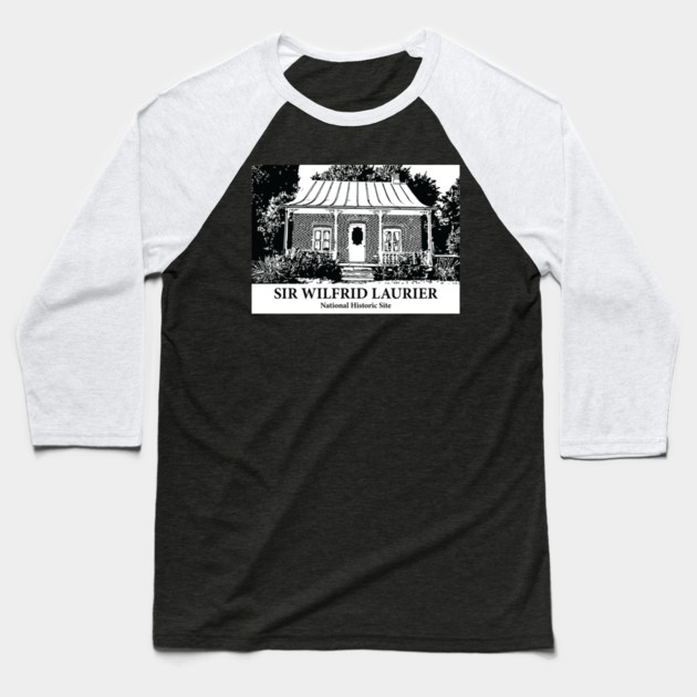Sir Wilfrid Laurier National Historic Site - Saint-Lin-Laurentides QC Baseball T-Shirt by Lakeric