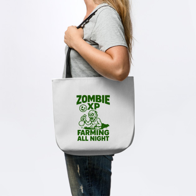 Zombie XP Farming All Night by DIGITAL MERCH CREATIONS