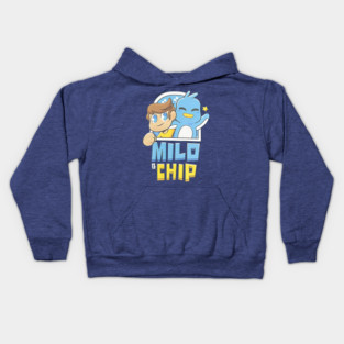 milo and chip merch Kids Hoodie