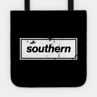 Southern - England Oasis Distressed Style Statement White Tote