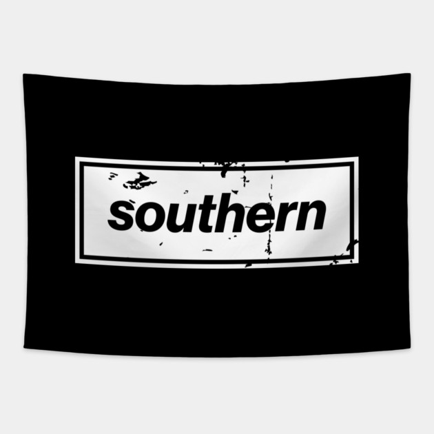 Southern - England Oasis Distressed Style Statement White Tapestry by Butter Creative