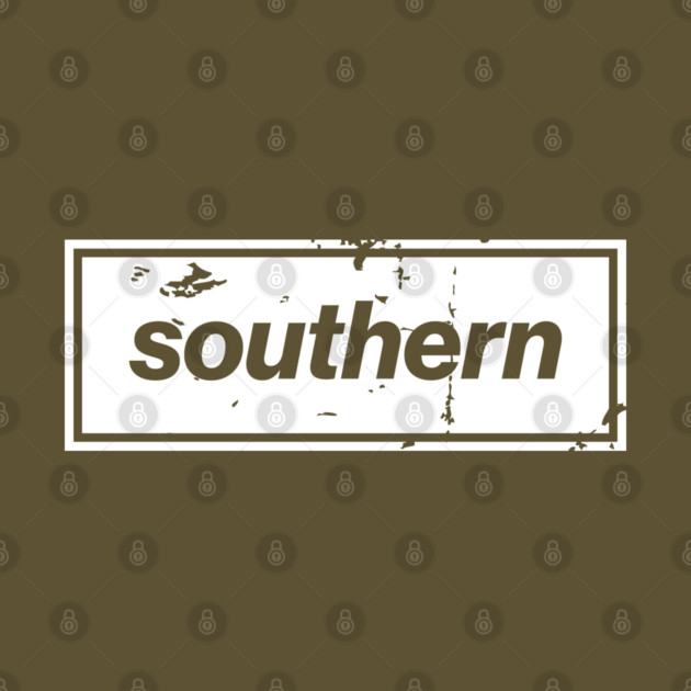 Southern - England Oasis Distressed Style Statement White by Butter Creative