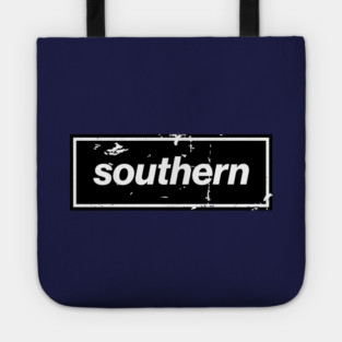 Southern - England Oasis Distressed Style Statement Black Tote
