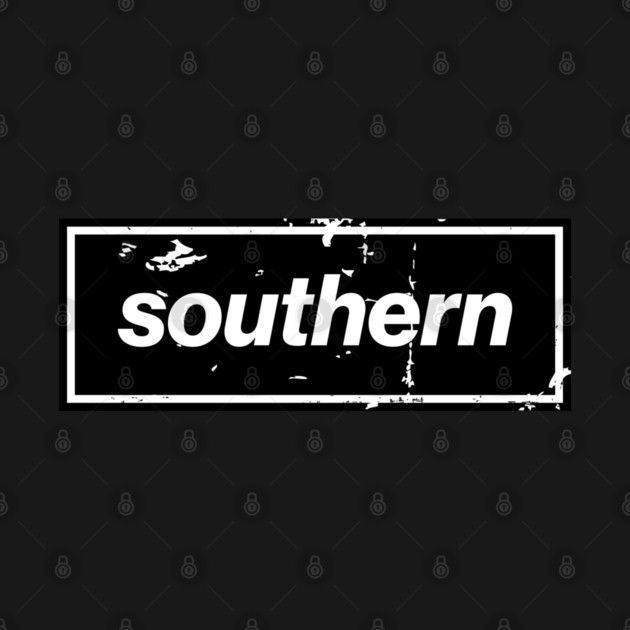 Southern - England Oasis Distressed Style Statement Black by Butter Creative