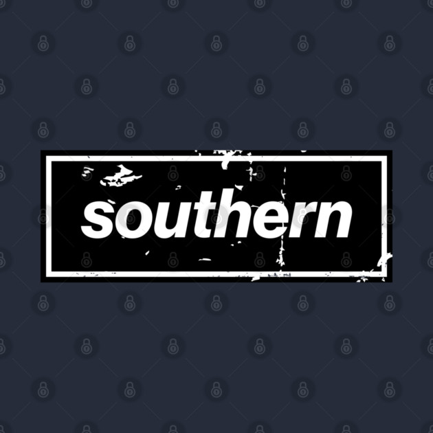 Southern - England Oasis Distressed Style Statement Black by Butter Creative