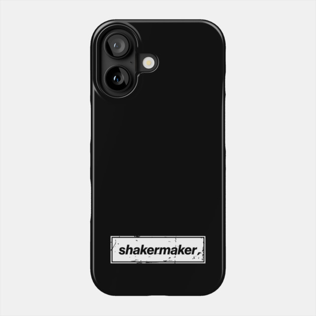 Shakermaker - The Mancunian Indie Anthem White Phone Case by Butter Creative