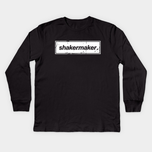 Shakermaker - The Mancunian Indie Anthem White Kids Long Sleeve T-Shirt by Butter Creative