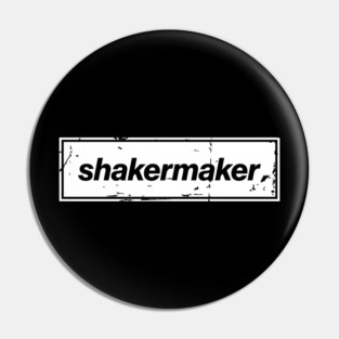 Shakermaker - The Mancunian Indie Anthem White Pin
