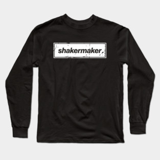 Shakermaker - The Mancunian Indie Anthem White Long Sleeve T-Shirt
