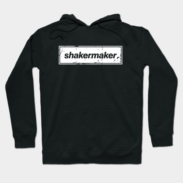 Shakermaker - The Mancunian Indie Anthem White Hoodie by Butter Creative