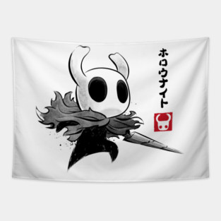Hollow Knight sumi e Tapestry
