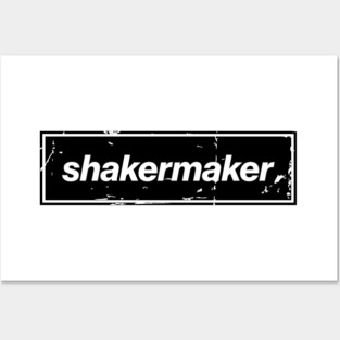 Shakermaker - The Mancunian Indie Anthem Black Posters and Art