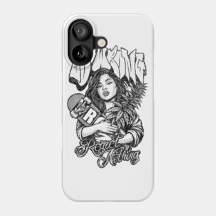 Regret Nothing Phone Case