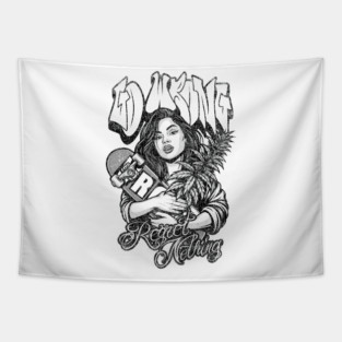 Regret Nothing Tapestry