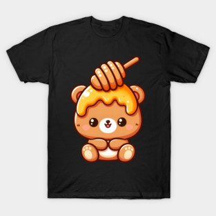 Bear & Honey Cute Animals T-Shirt