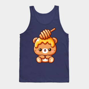 Bear & Honey Cute Animals Tank Top
