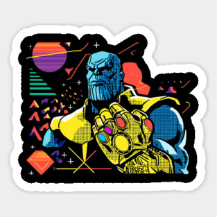 thanos Sticker
