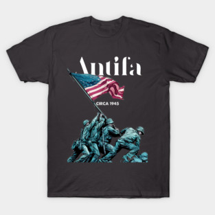 Antifa: Anti Fascist Action circa 1945 T-Shirt