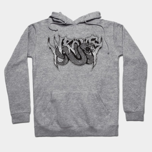 Snake Graffiti Hoodie by Wrongteeshirt