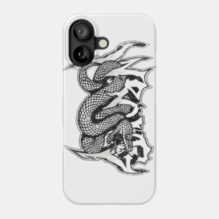 Snake Graffiti Phone Case