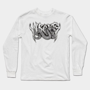 Snake Graffiti Long Sleeve T-Shirt