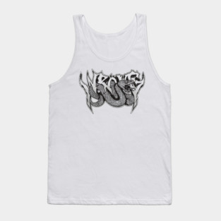 Snake Graffiti Tank Top